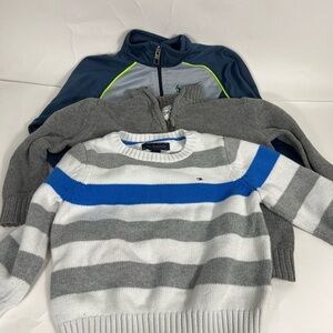 Nike Toddler Zip-Up Jacket (Size 2T)
• Tommy Hilfiger Toddler Knit Sweater (Size